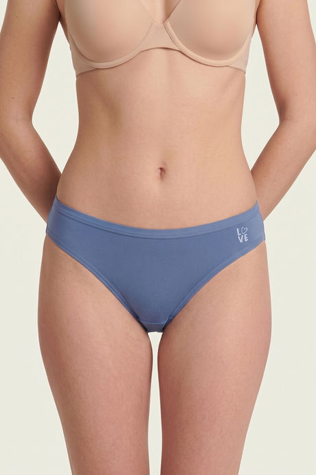 Zivame Regular Rise Full Coverage Bikini Panty (Pack of 3) - Multicolor — image 10